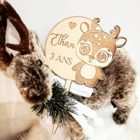 Cake topper faon