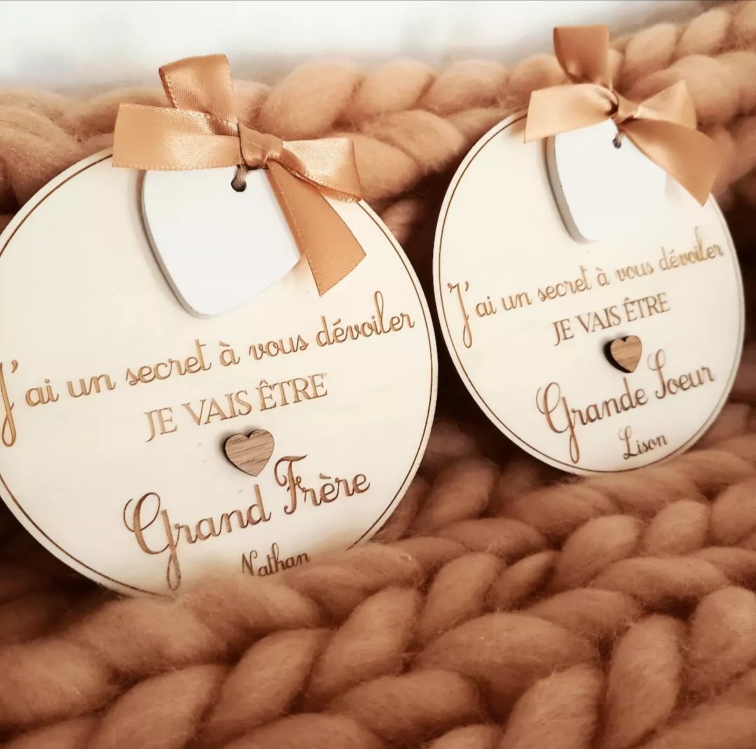 Carte Ballon Annonce - Tu Vas être Grand Frère / Grande Sœur