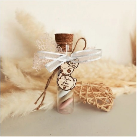 Dragées biche toile de jute GM