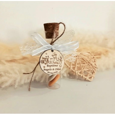 Dragées animaux de la forêt éprouvette