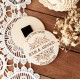 Magnet mariage save the date floral
