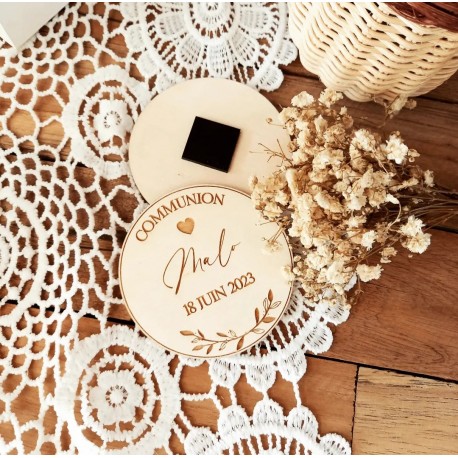 Magnet communion feuilles