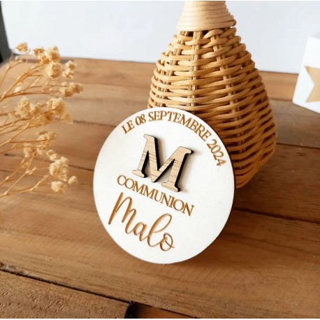 Magnet communion initiale en relief