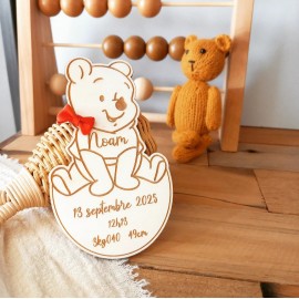 Faire-part winnie l'ourson