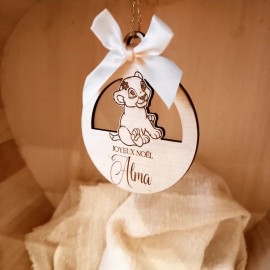 Boule de noël roi lion Nala