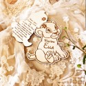 Faire-part Nala Roi lion baptême & naissance
