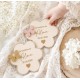 faire part fleur baptême magnet & suspension