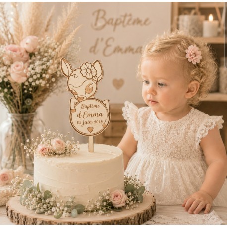Cake topper biche