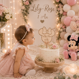Cake topper minnie