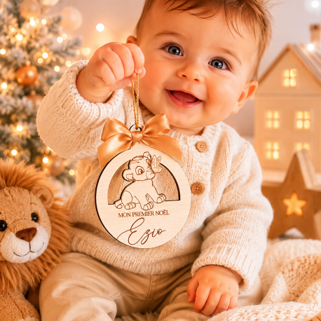 Boule de Noël roi lion Simba