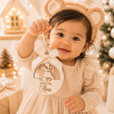 Boule de noël roi lion Nala