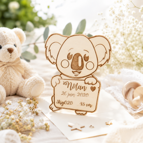 Faire-part koala