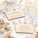 Faire-part princesse-prince
