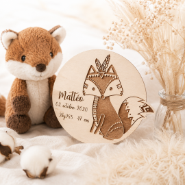 Faire-part renard