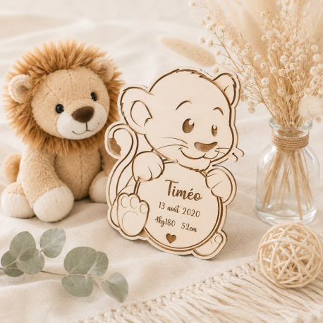 Faire-part lion