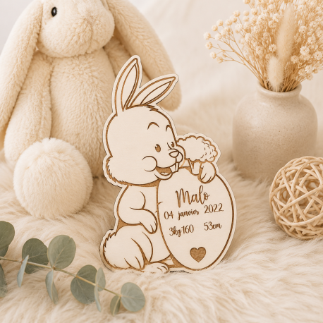 Faire-part lapin