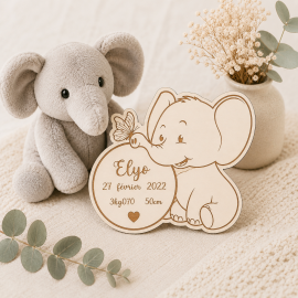Faire-part éléphant