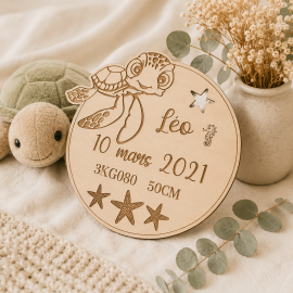 Faire-part tortue