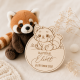 Faire-part panda roux