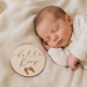 Carte étape bébé petit pied unitaire