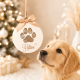 Boule de Noël chien