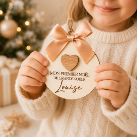 Boule de Noël cœur