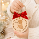 Boule de Noël portrait