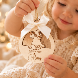 Boule de noël roi lion Nala