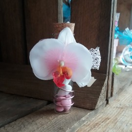 Éprouvette orchidée mariage